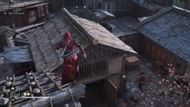 Follow the guard using the rooftops (Image via Ubisoft)